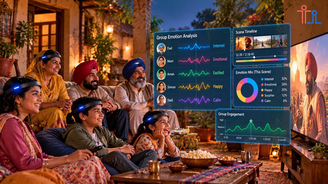 Performind Audience Neuro-Analytics and Group Emotion Analysis during Media Playback